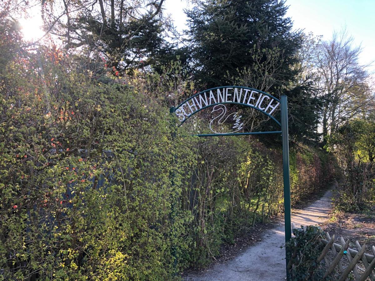 Ferienwohnung Am Schwanenteich ノルデン エクステリア 写真